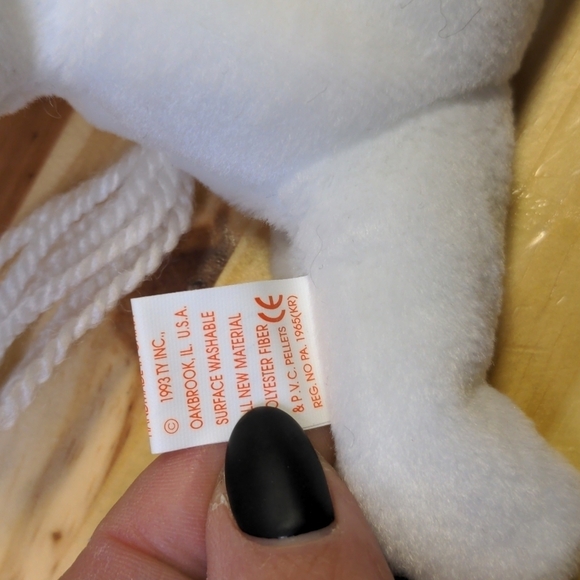 TY MYSTIC Beanie Baby Mystic the Unicorn Iridescent Horn Collectibles BD 5-21-94 - Picture 9 of 13